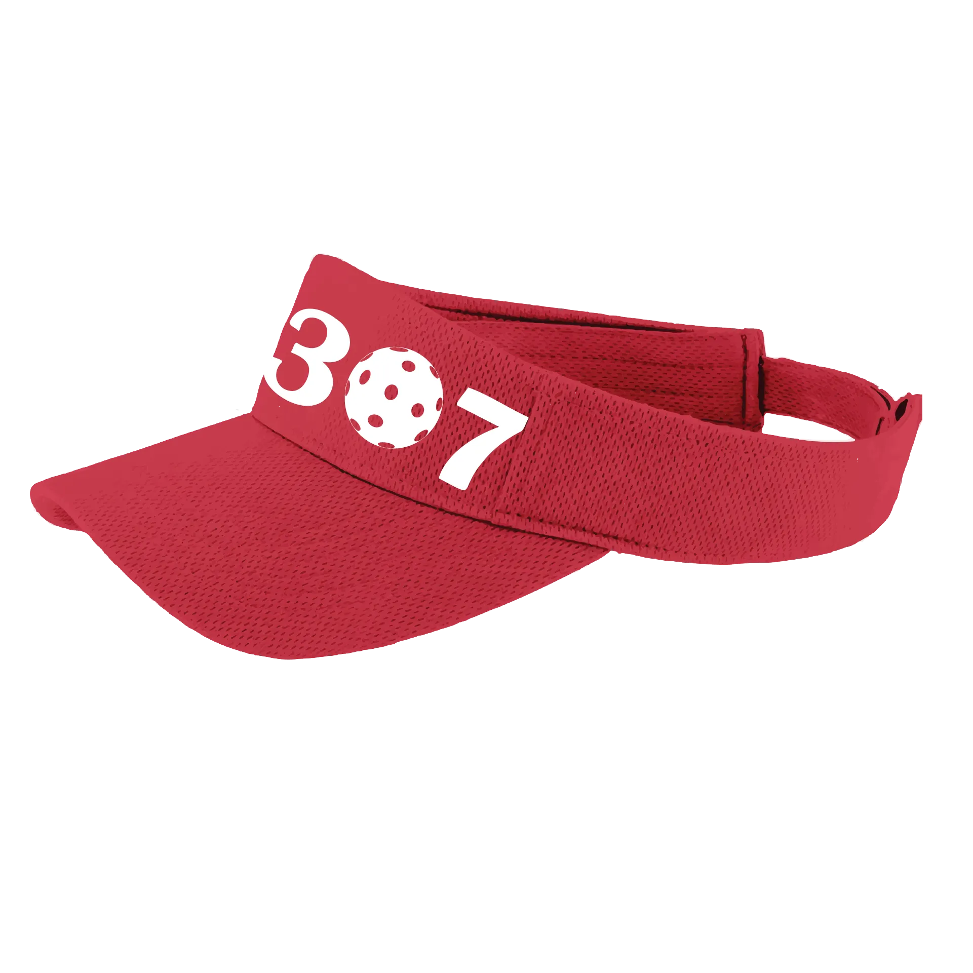 307 Wyoming Pickleball Club | Pickleball Visors | Moisture Wicking 100% Polyester