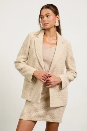 Allison Crochet Blazer