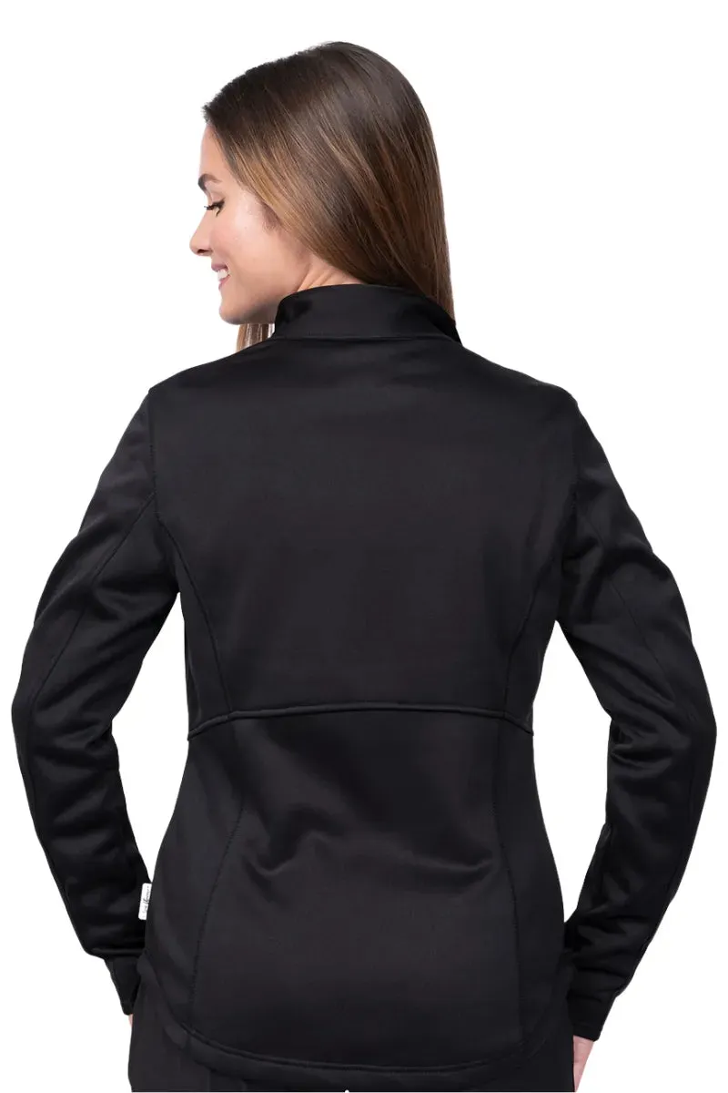 Ava Therese Women's Bonded Fleece Jacket | Black