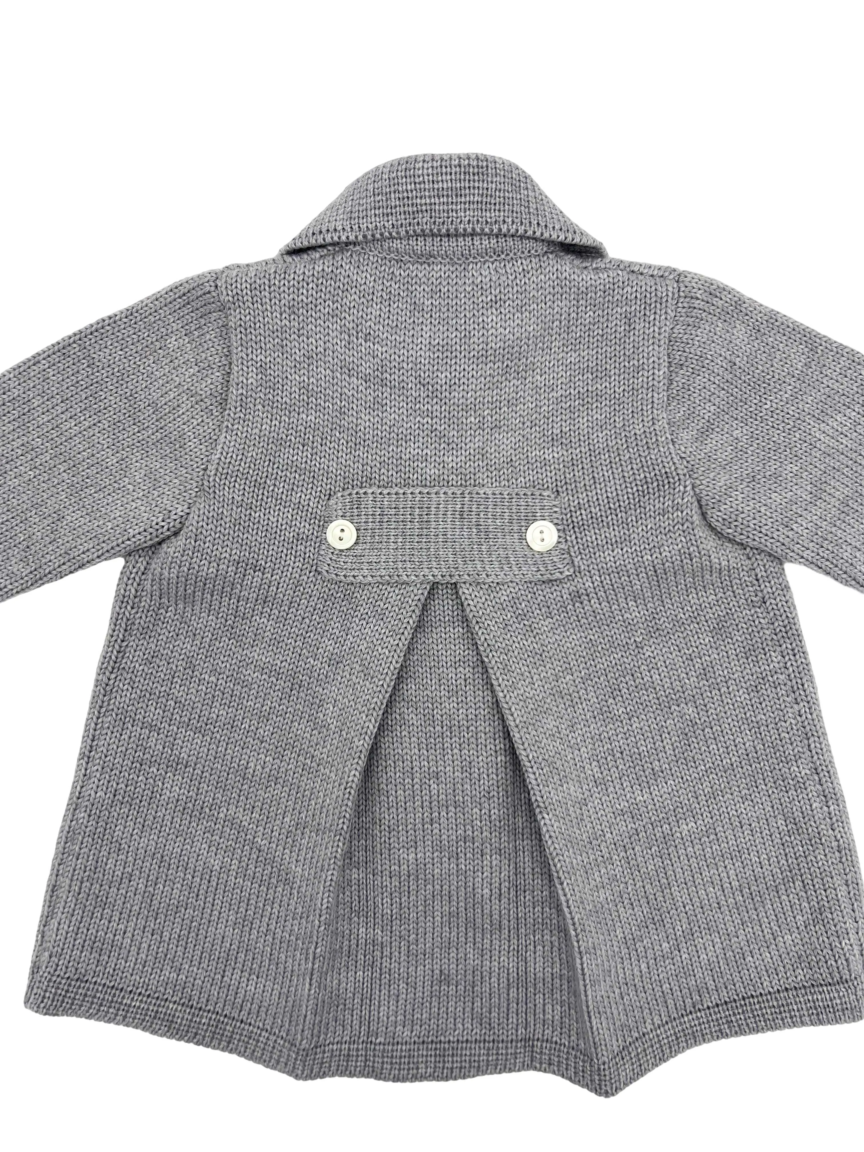 Baby boys hand-knitted coat