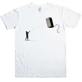 Banksy Fridge Kite T-Shirt