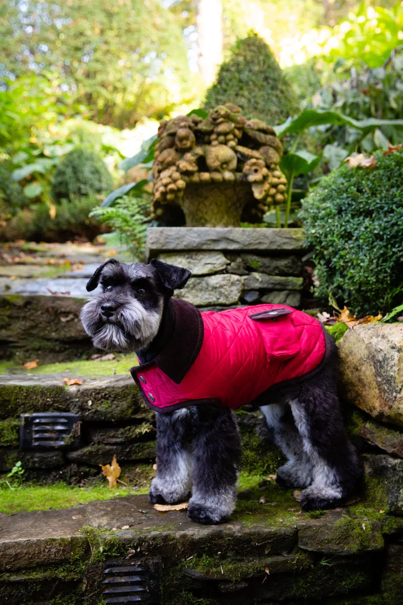 Barn Coat w/Brown Corduroy Collar - 6 Color Options