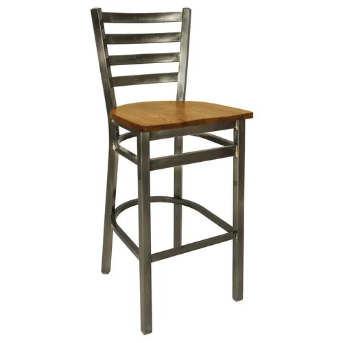 BFM Seating 2160B-CL ASH Bar Stool