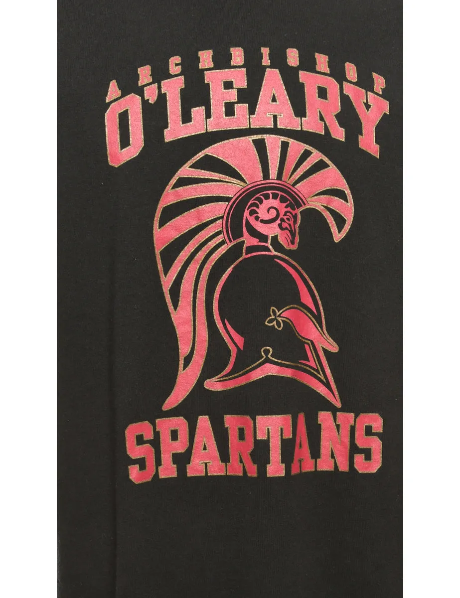 Black O'leary Spartans Printed T-shirt - M