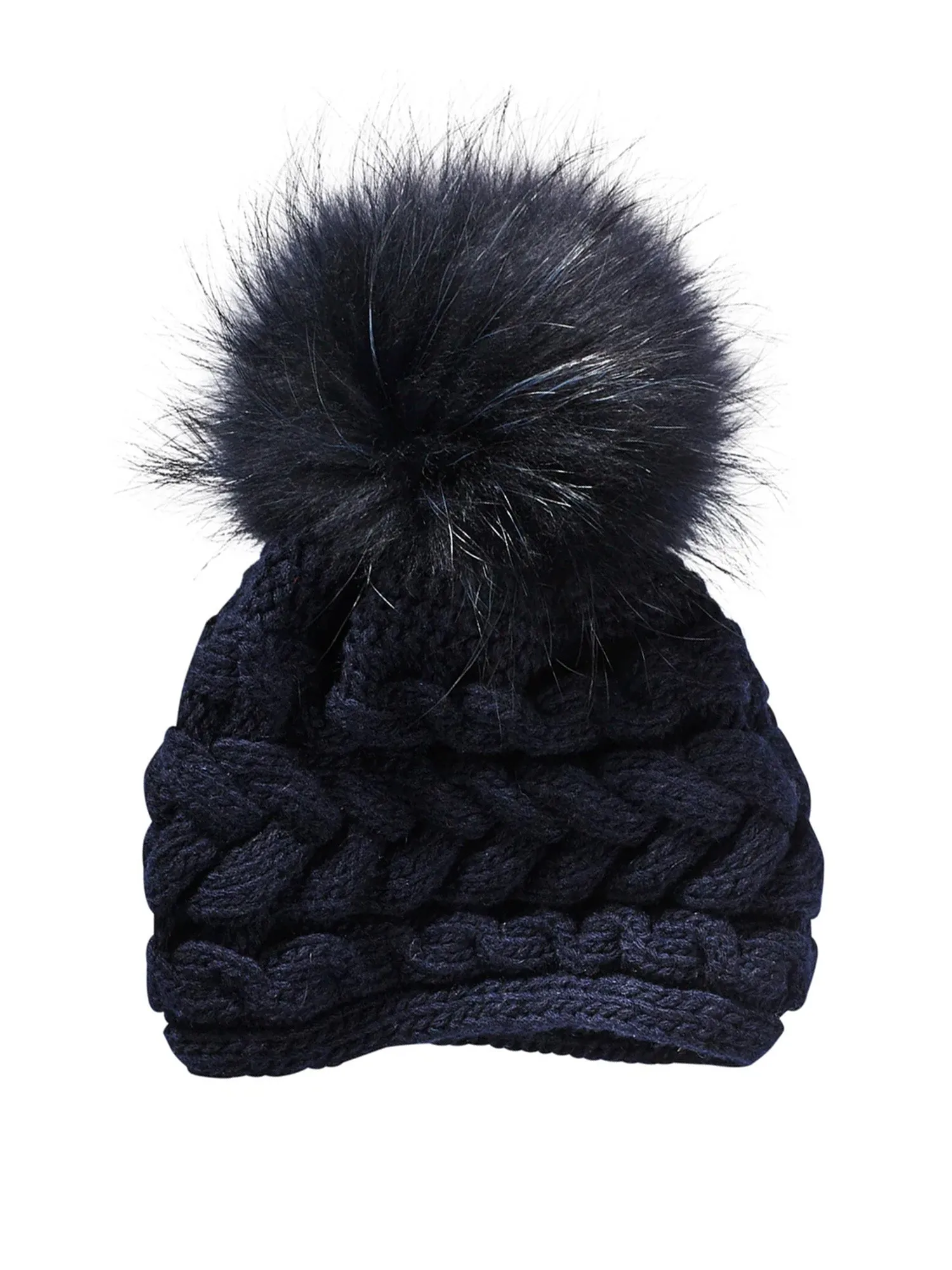 Cable Cashmere Knit Hat