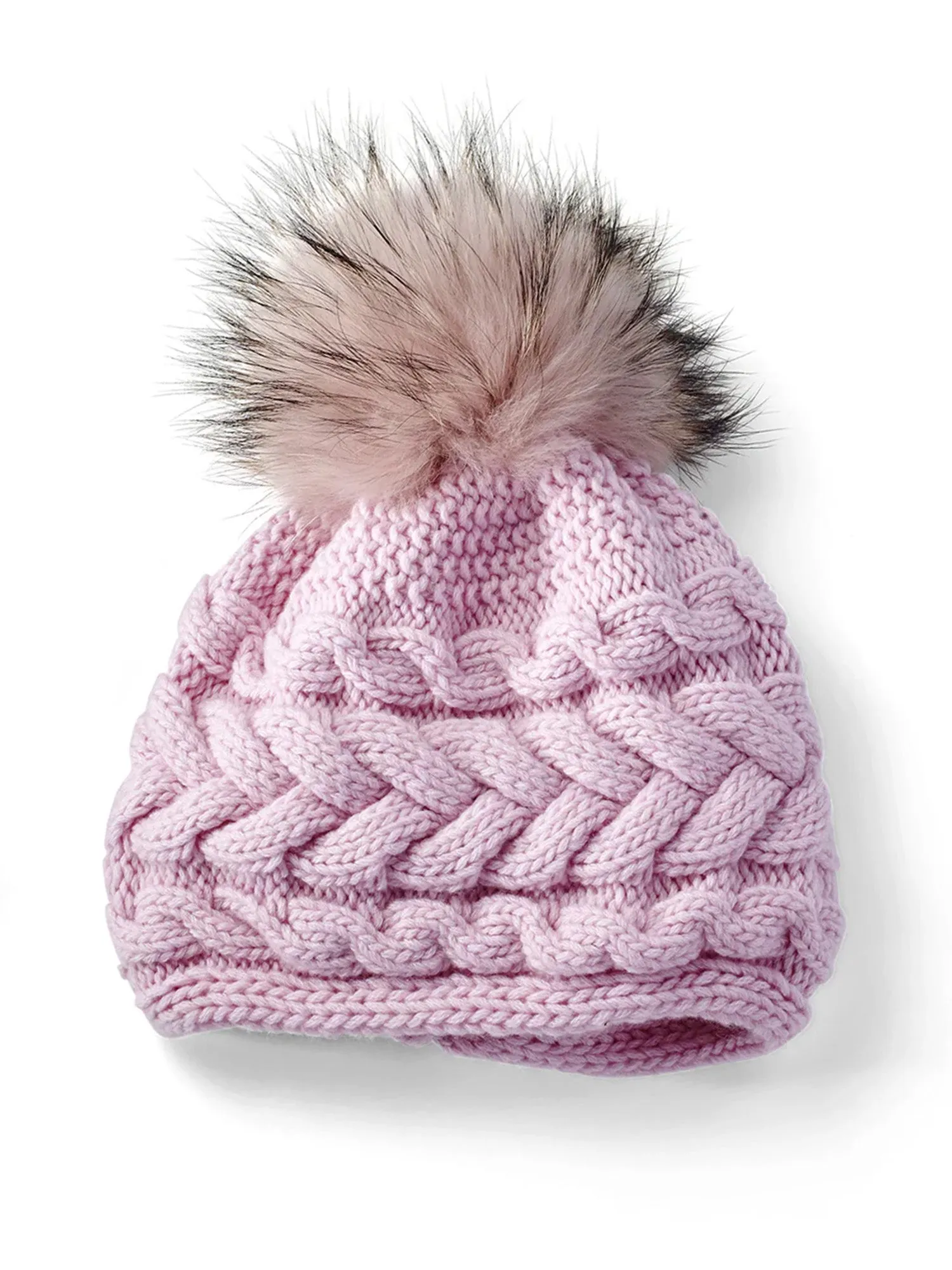 Cable Cashmere Knit Hat