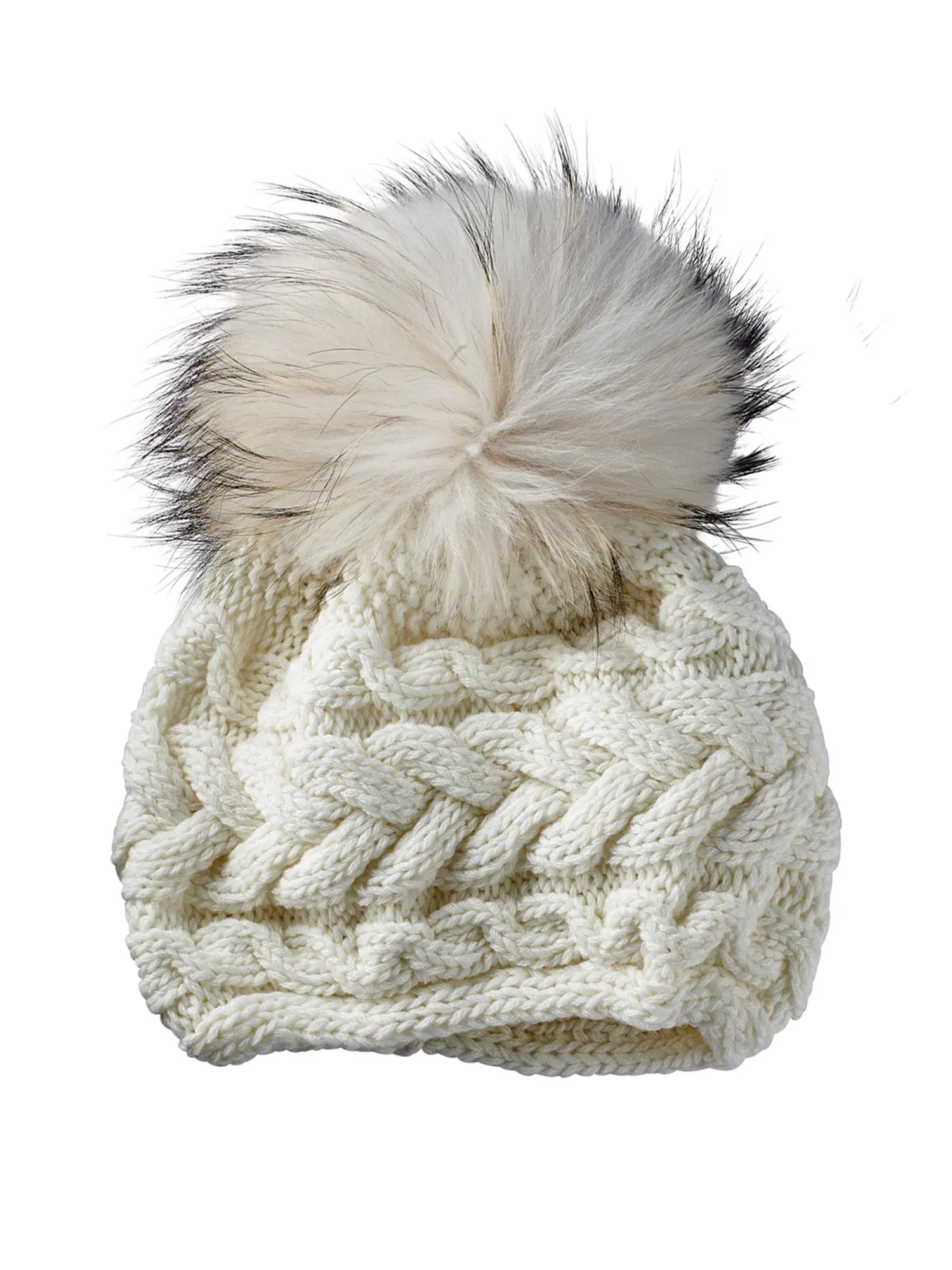 Cable Cashmere Knit Hat