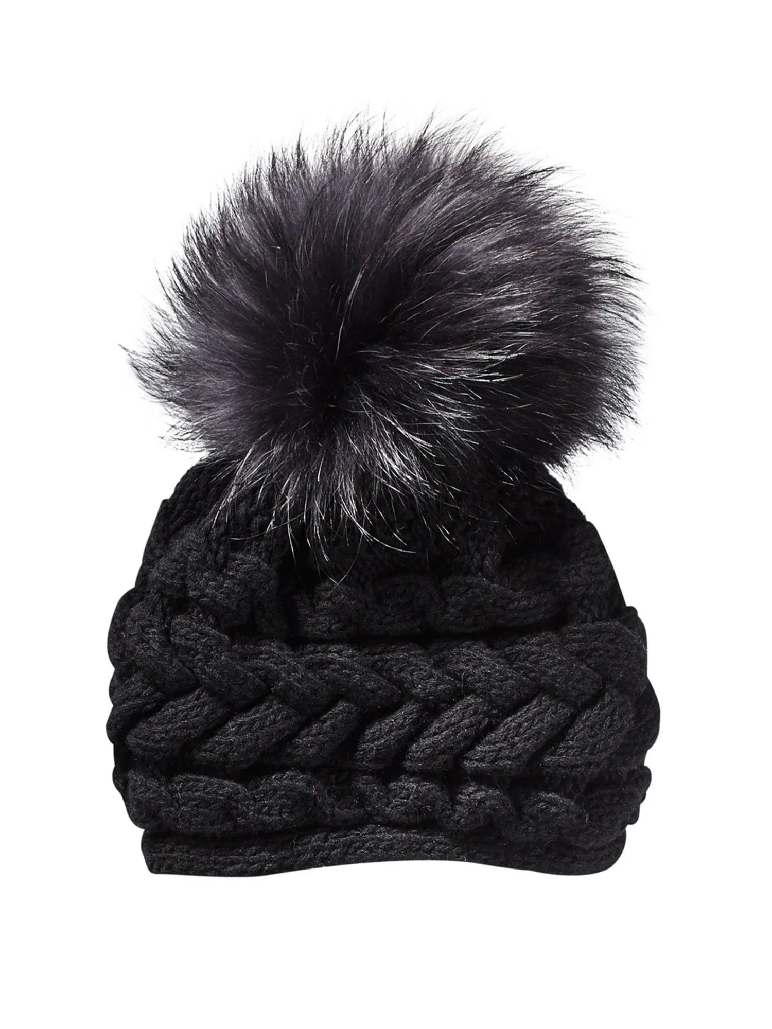 Cable Cashmere Knit Hat