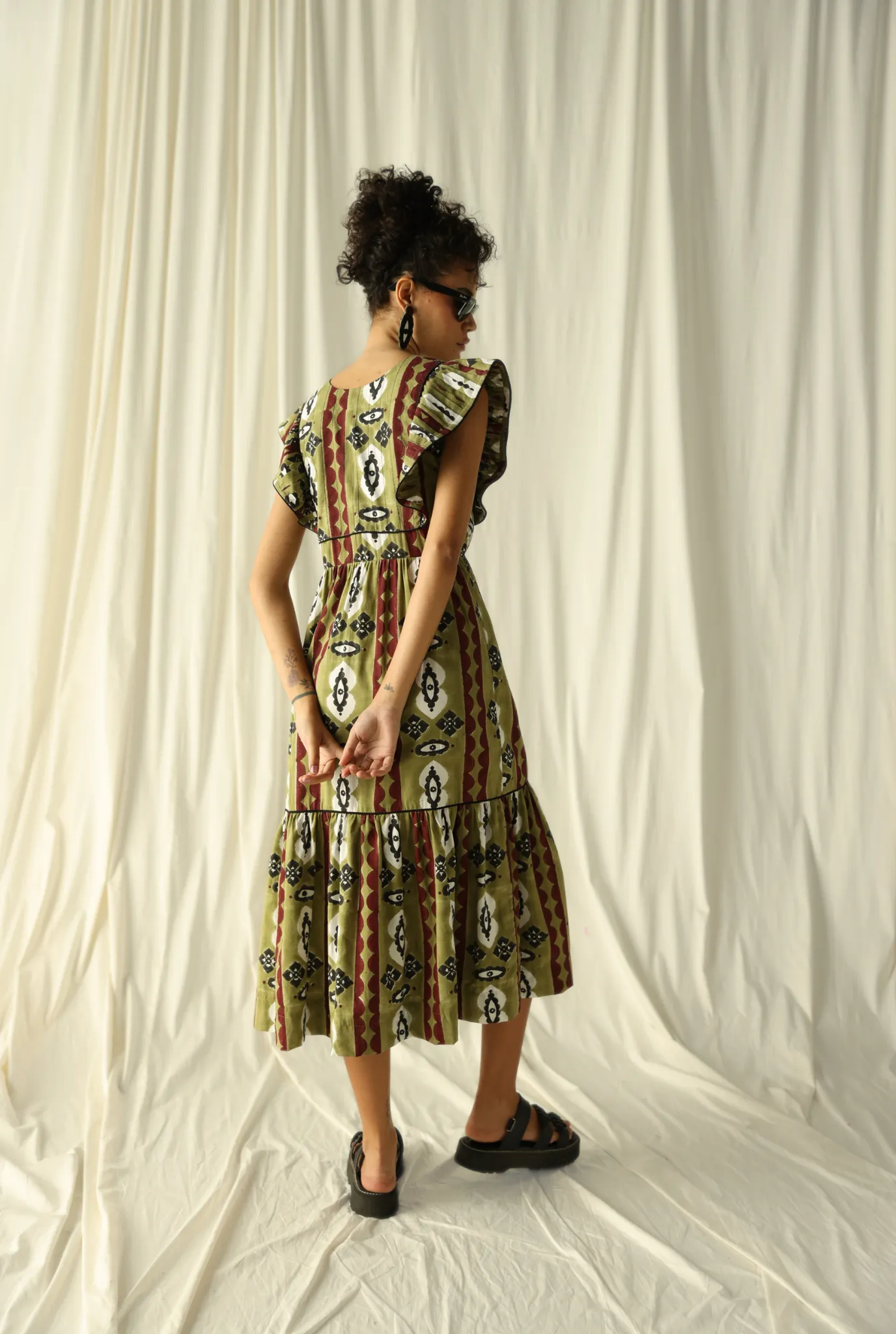 Chamba Pleated Dress