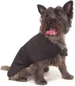 CLASSIC BLACK DOG COAT 25-30CM