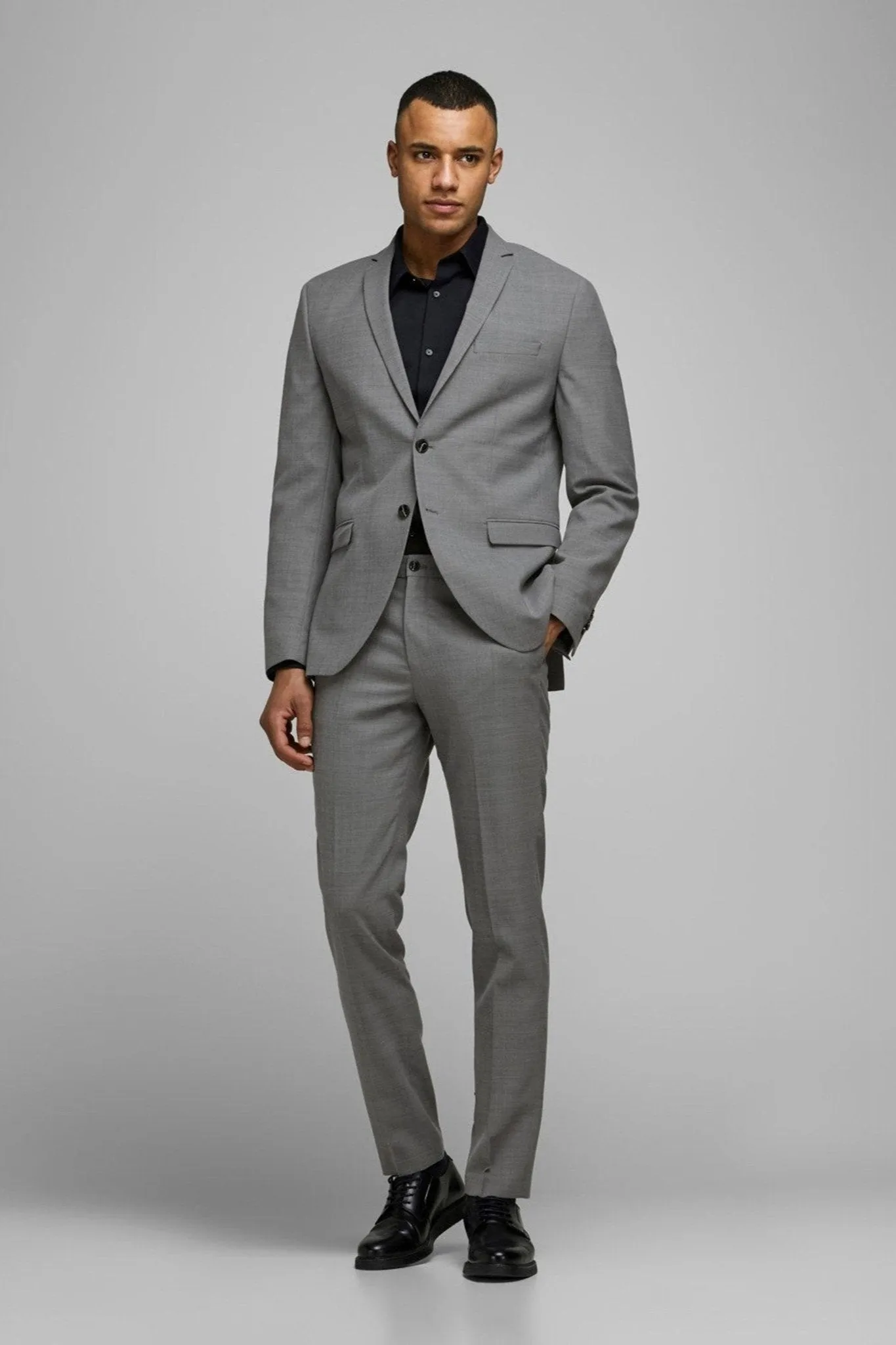 Classic Suit Trousers Slimfit - Light grey