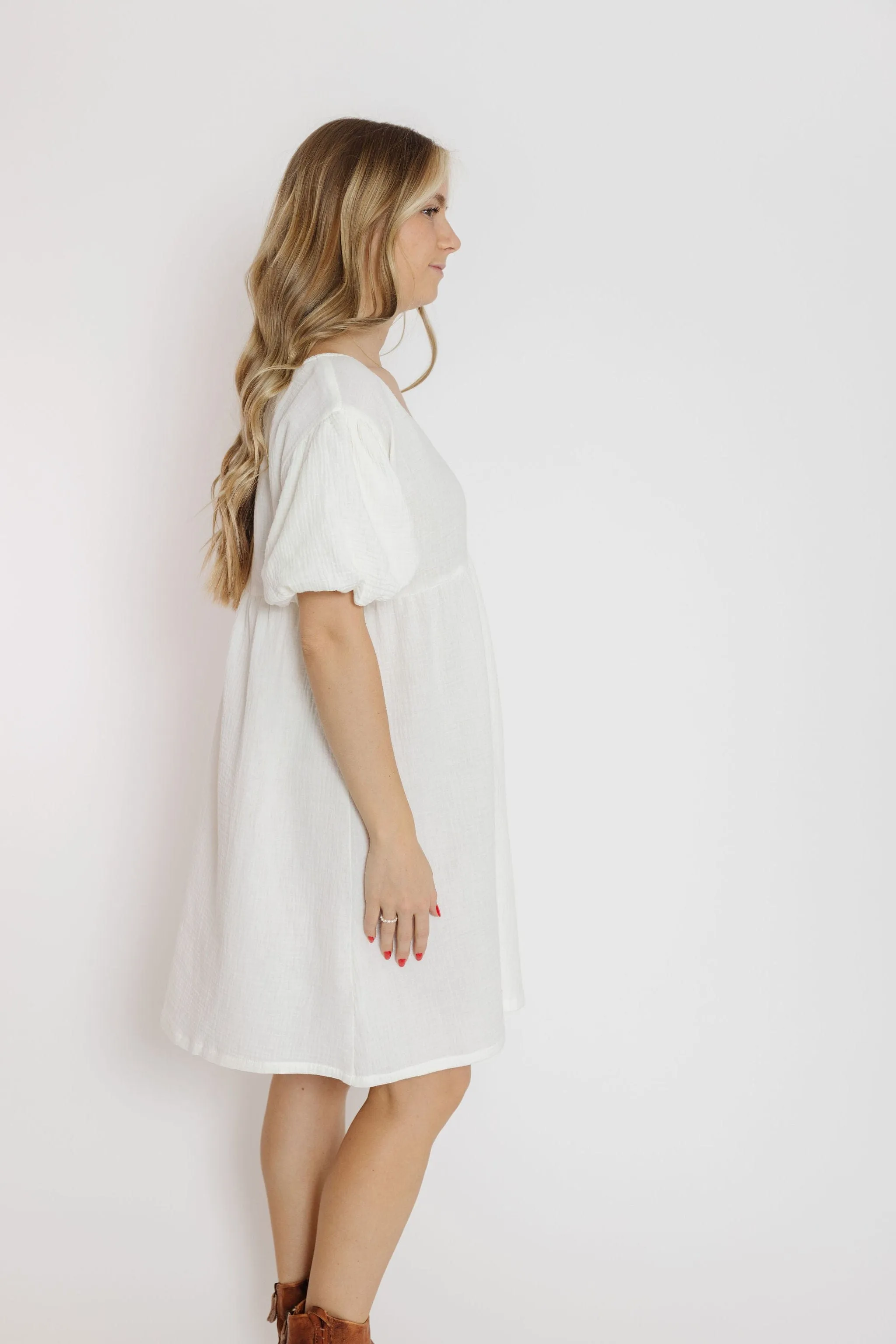 Coronado Dress in Off White