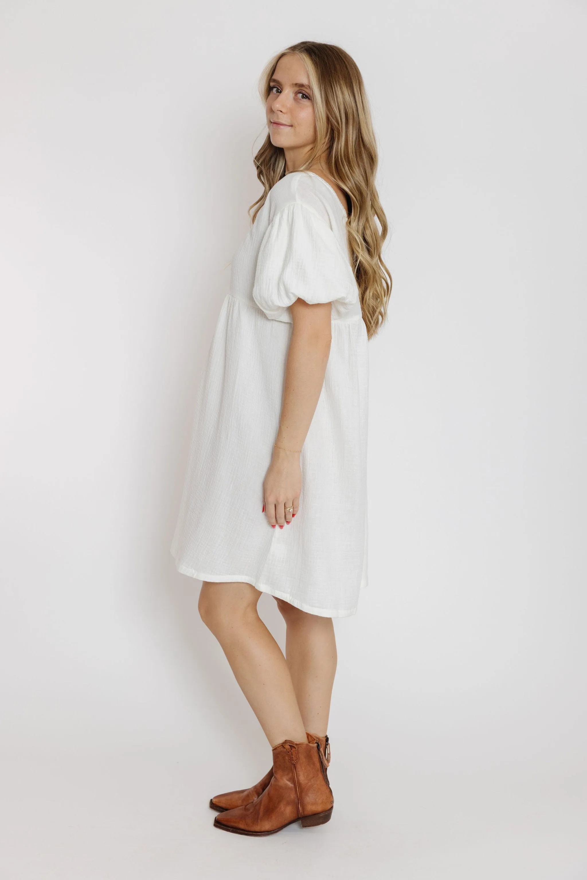 Coronado Dress in Off White