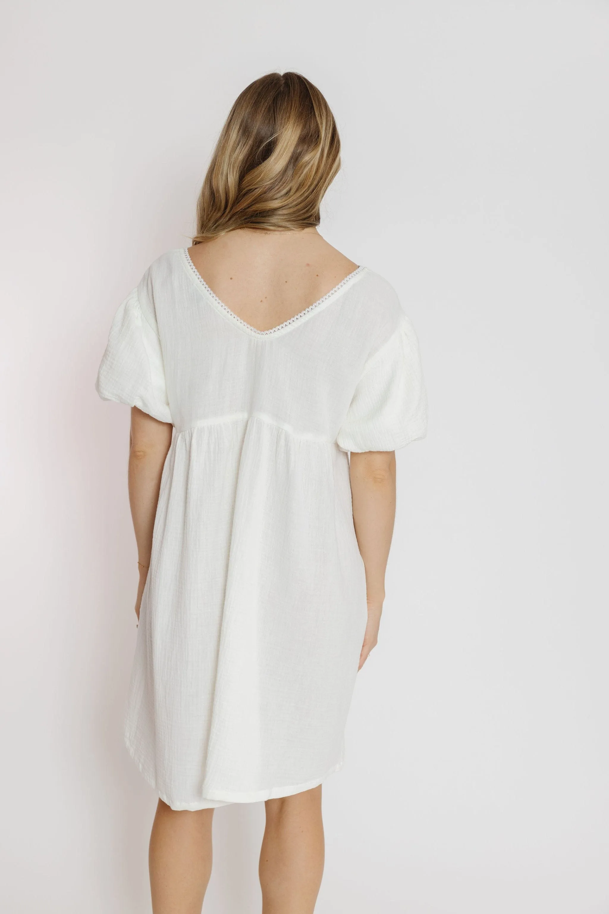 Coronado Dress in Off White