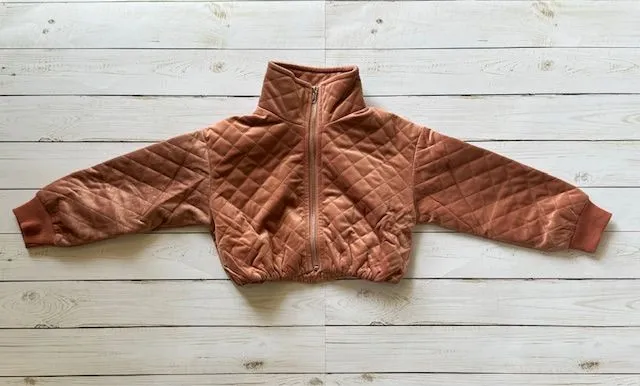 Cropped Quilted Jacket/ML Kids