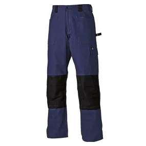 Dickies WD4930 Grafter Duo Tone Cordura Knee Pad Work Trousers Navy Blue