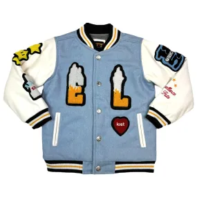 Elite Premium Denim Kids VARSITY JACKET