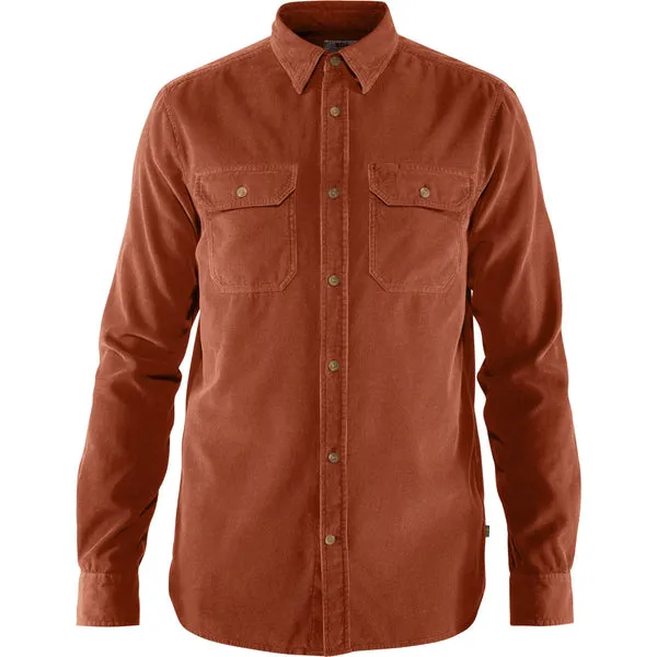 Fjallraven Ovik Cord Shirt Autumn Leaf