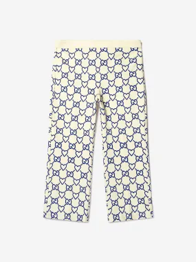 Gucci Girls Embroidered GG Trousers