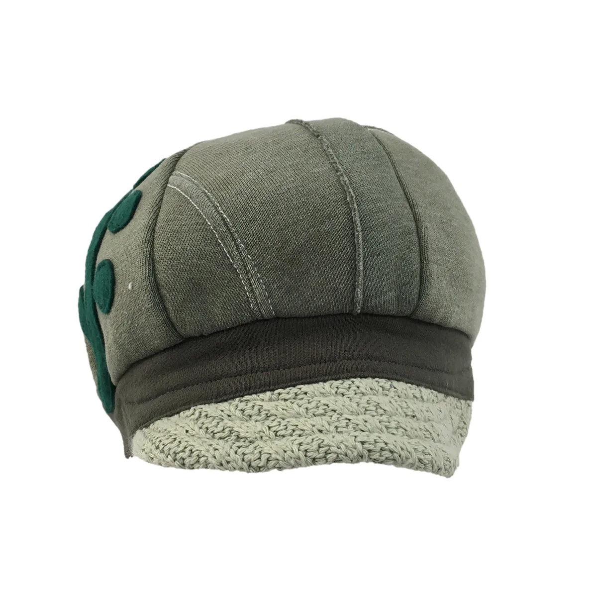 Hat, Olive Green & Khaki Cap