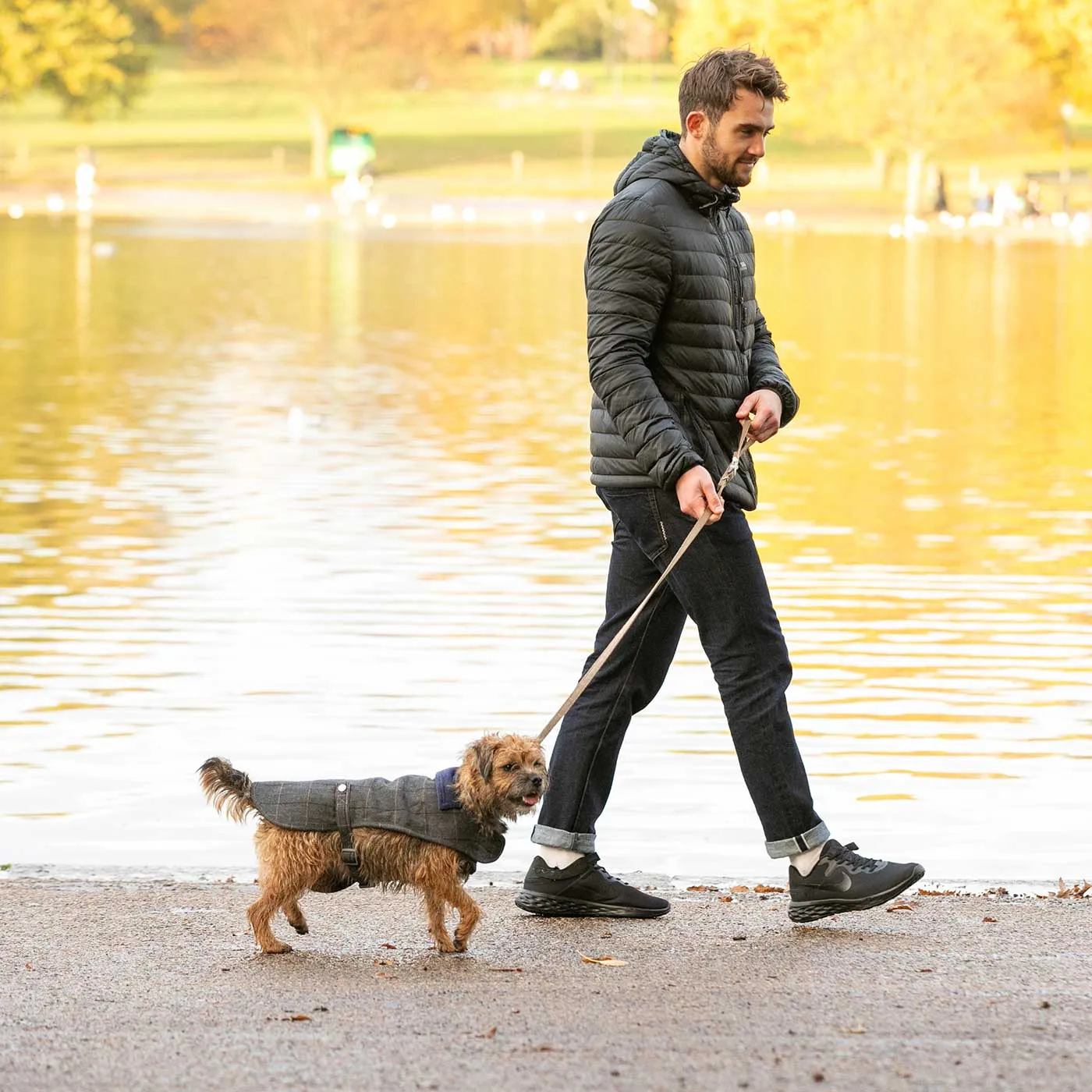 Hugo & Hudson Checked Tweed Jacket