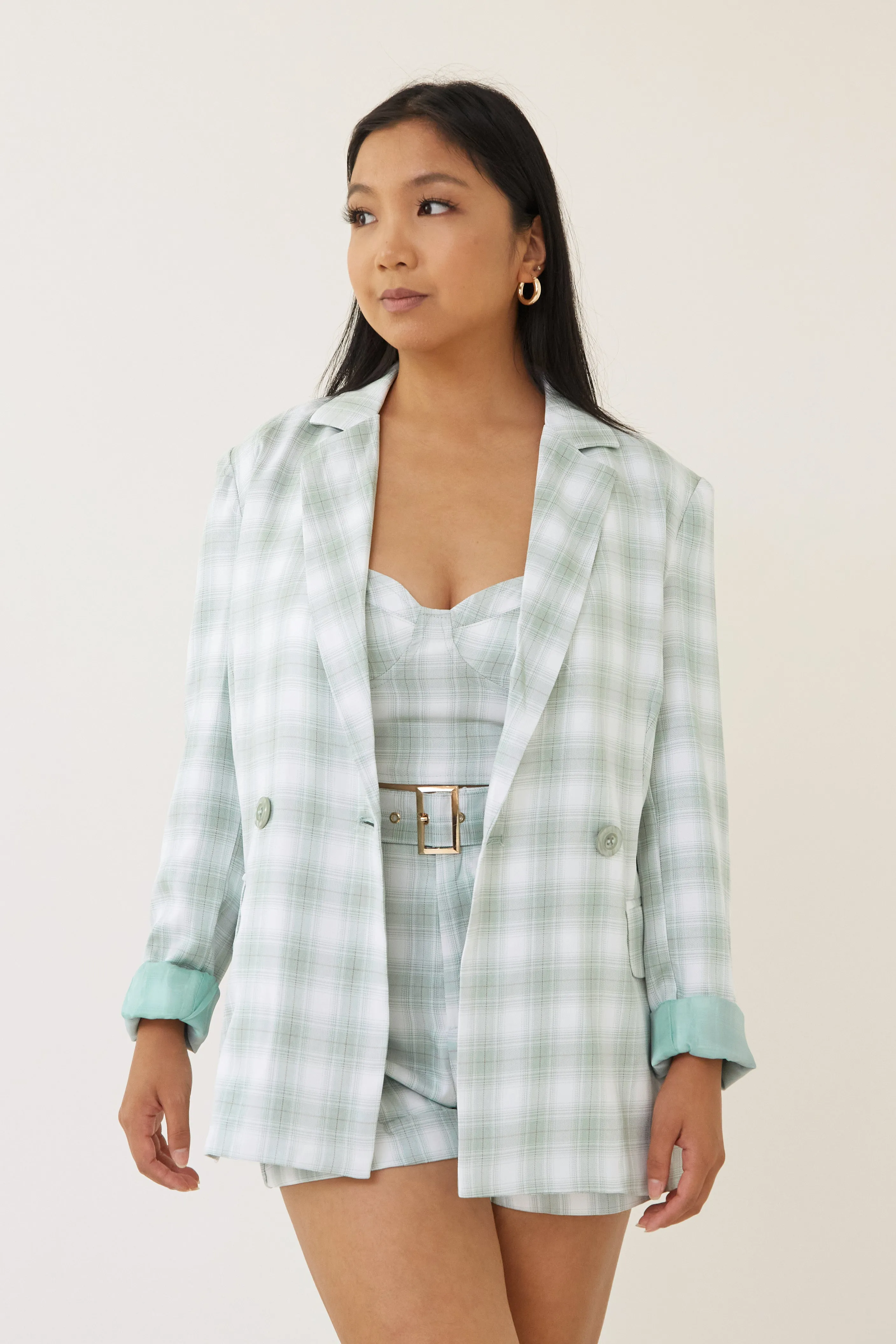 It Girl Blazer - Blue