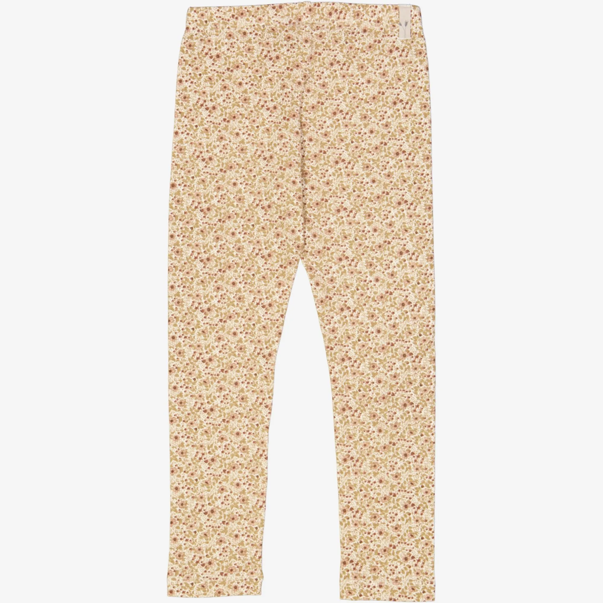 Jersey Leggings - eggshell flowers