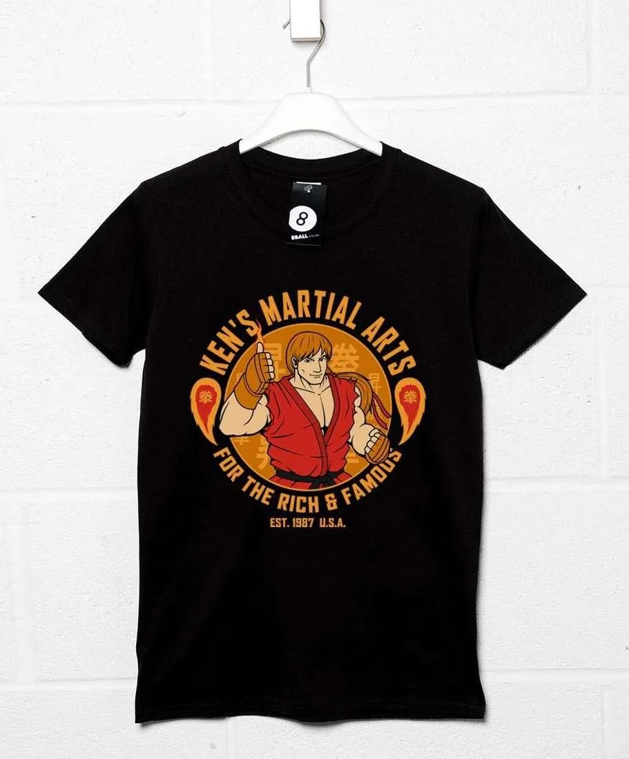 Ken's Martial Arts T-Shirt Inspired By Street Fighter