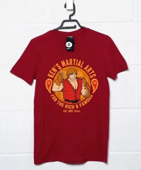 Ken's Martial Arts T-Shirt Inspired By Street Fighter