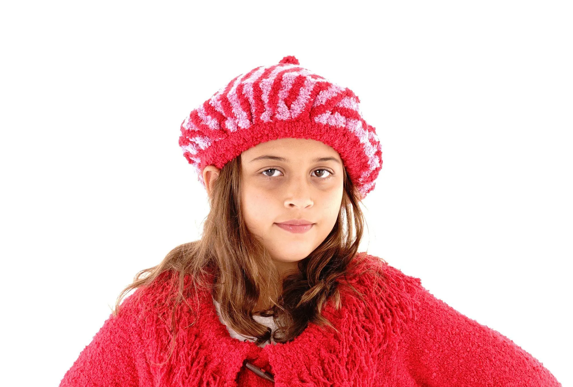 Kids Cozy Striped Hat