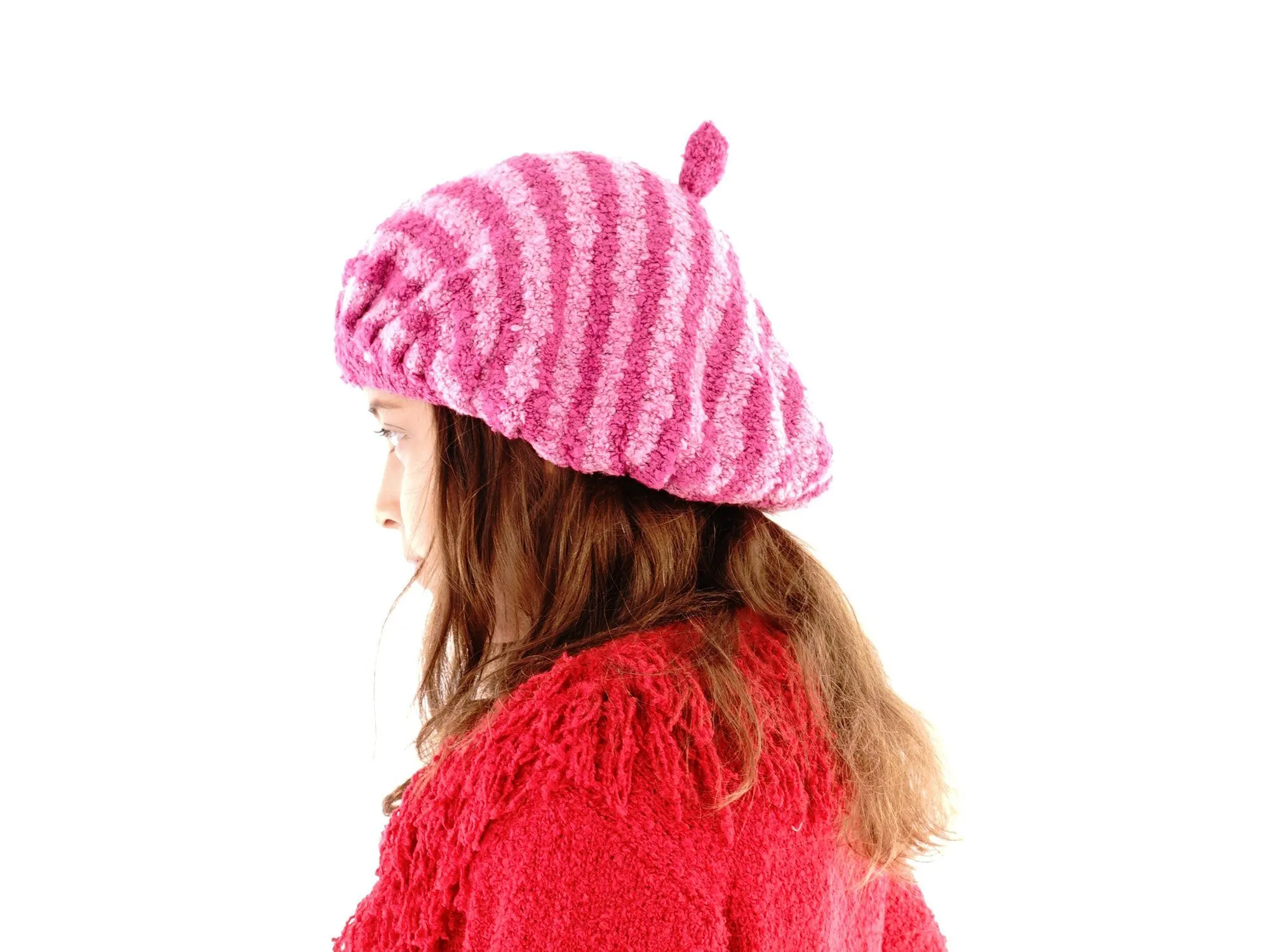 Kids Cozy Striped Hat