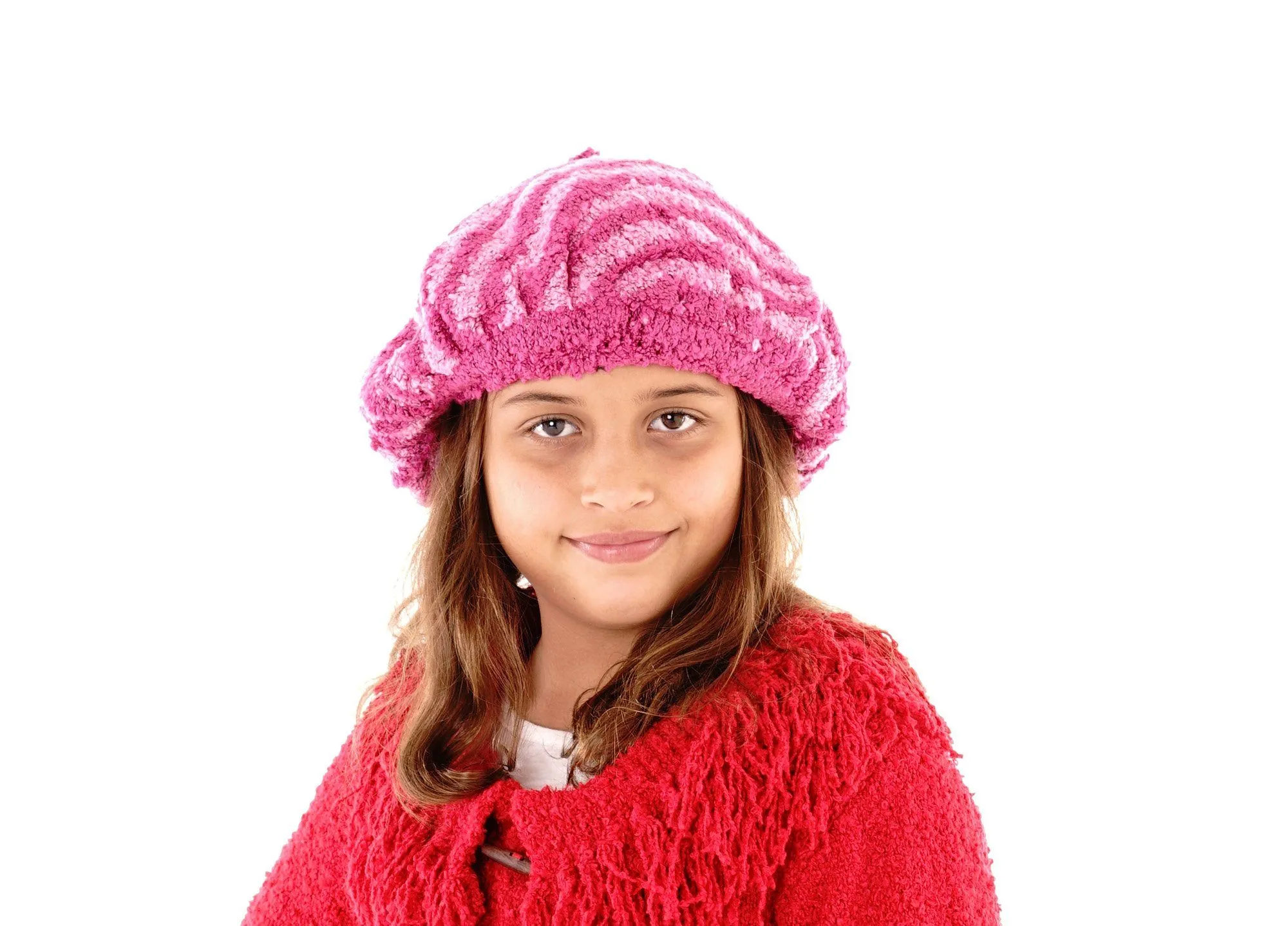 Kids Cozy Striped Hat