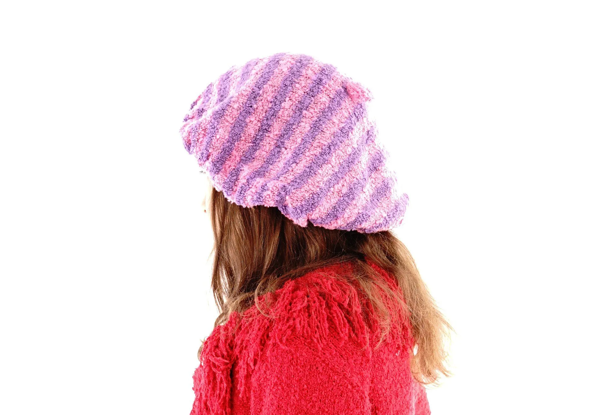 Kids Cozy Striped Hat