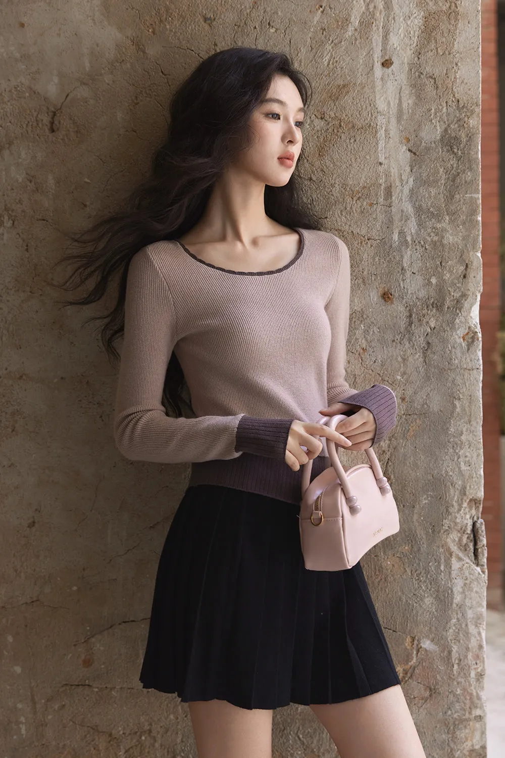 Knitted Bottoming Shirt for Women