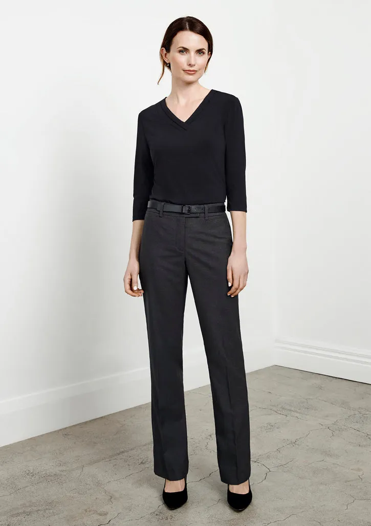 Ladies Classic Flat Front Pant