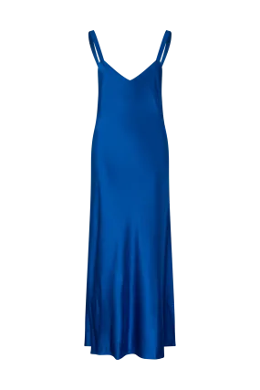 LIGHTNESS OF BEING SLIP DRESS - Cobalt