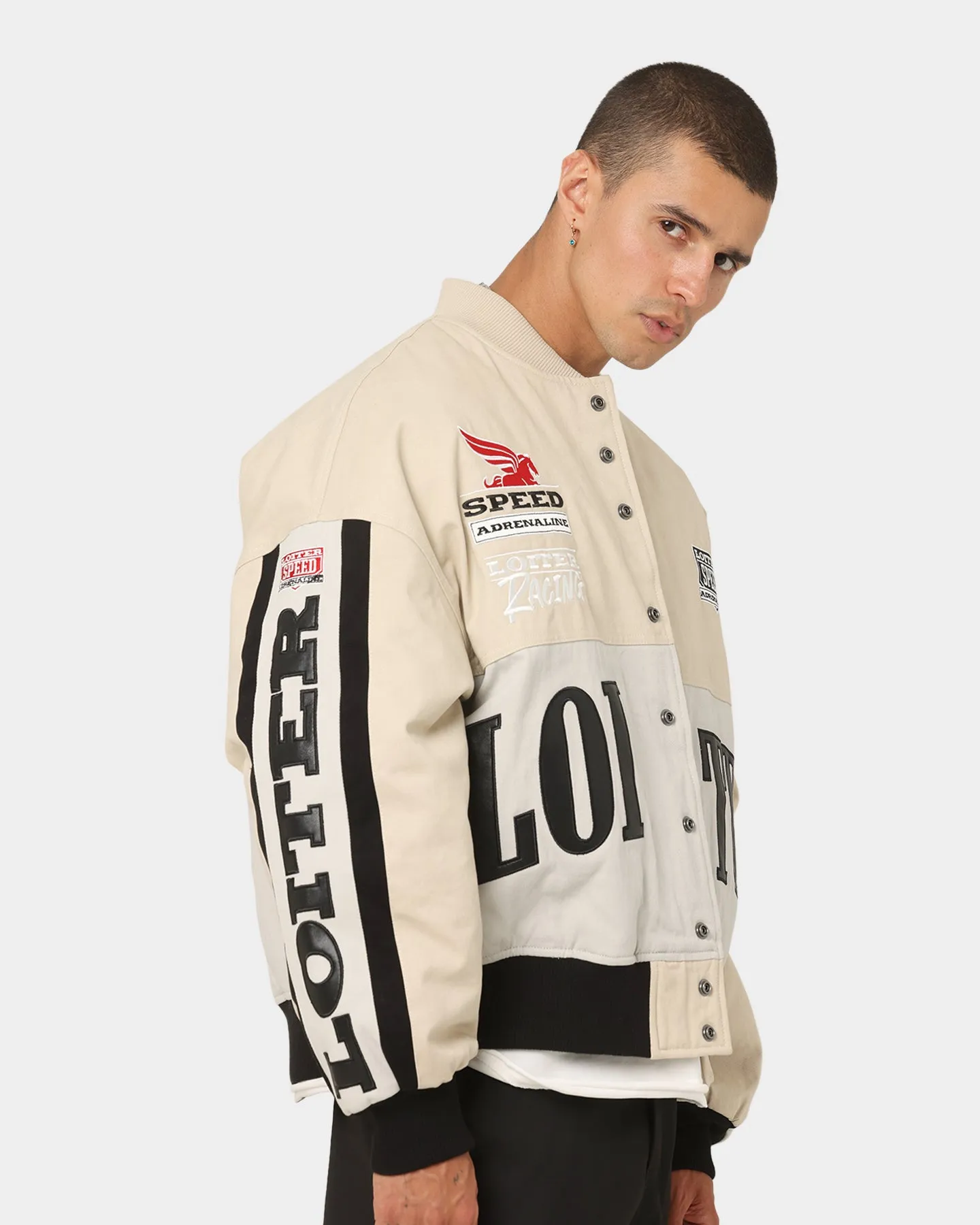 Loiter Motor Sport Jacket Tan