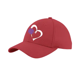 Love Pickleball (Purple) Customizable | Pickleball Hat | Moisture-Wicking 100% Polyester