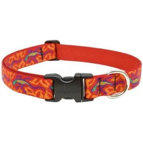 Lupine GoGo Gecko Small Dog Collar 1/2 Inch Wide