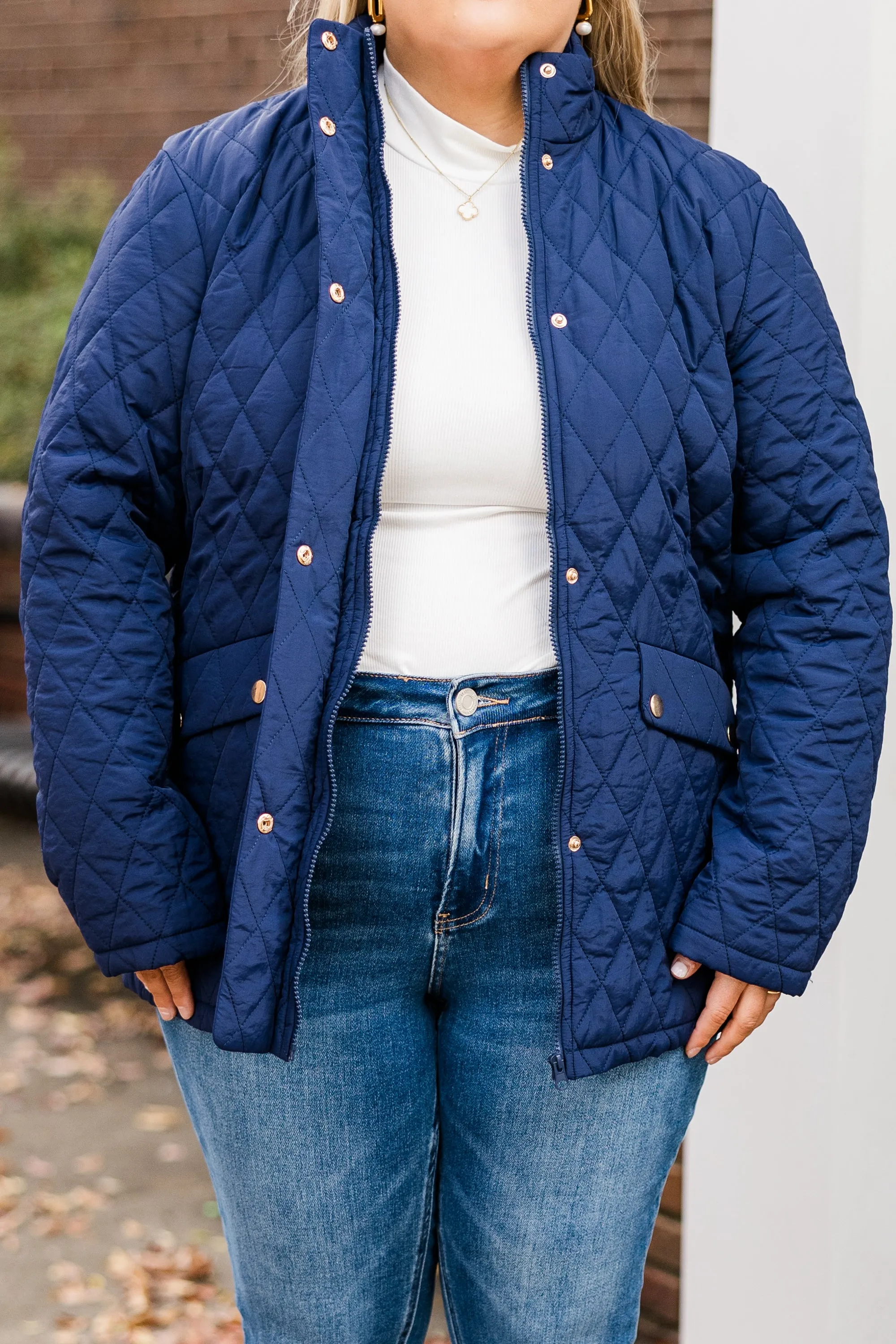 Majestic Motion Jacket, Navy