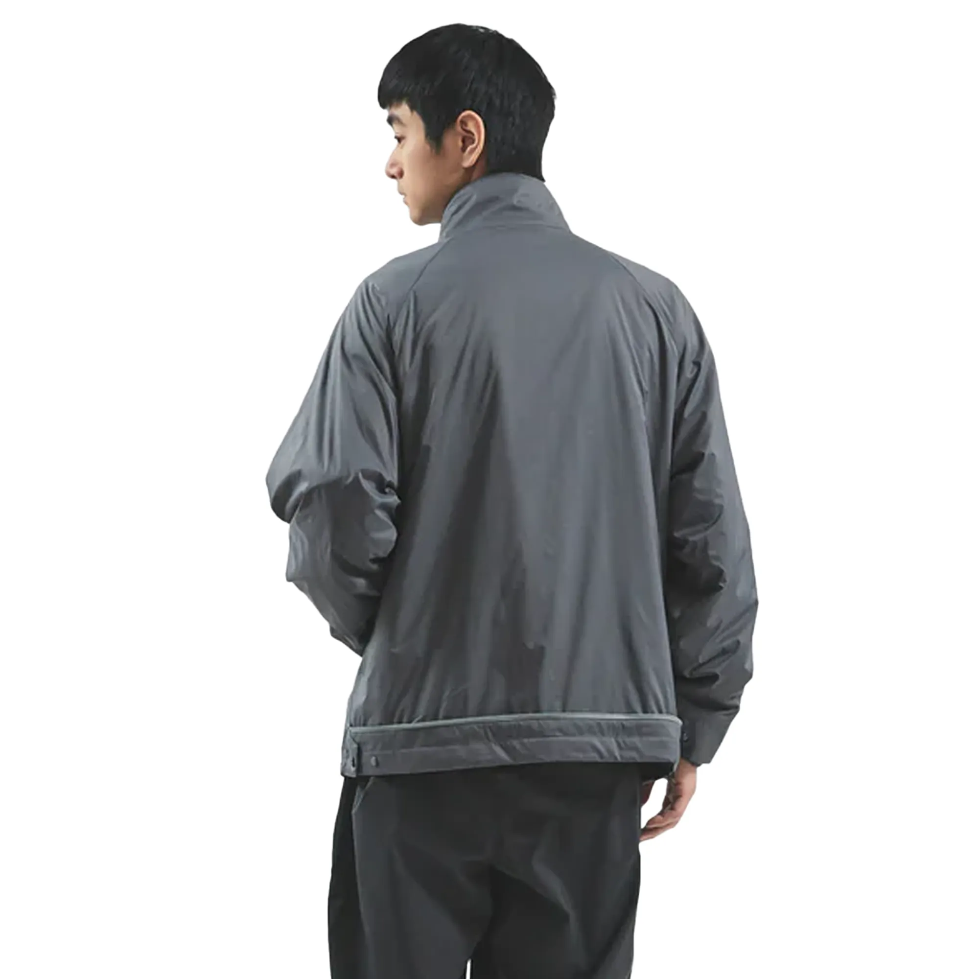 Meanswhile Polartec® Fleece Overwrap Jacket Sage Green