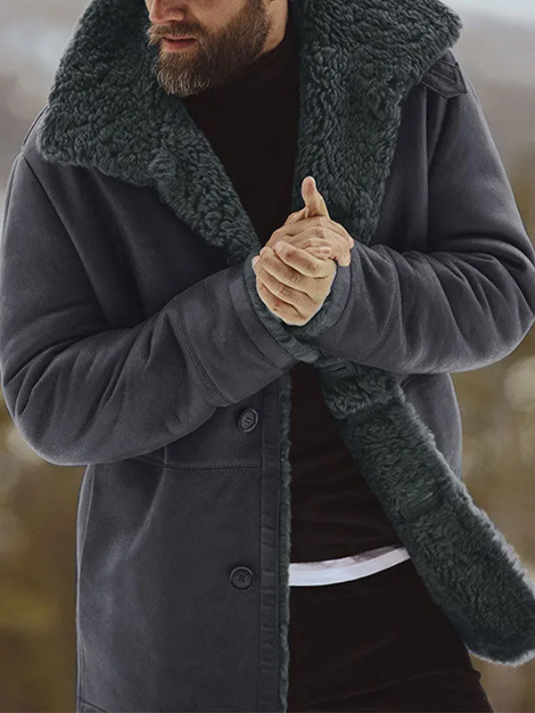 Men's Fleece Lined Jacket Coat