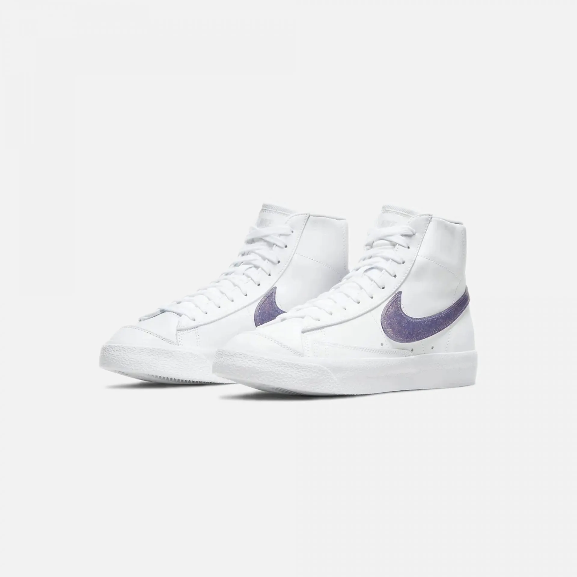 Nike | BLAZER MID '77 { PURPLE GLITTER