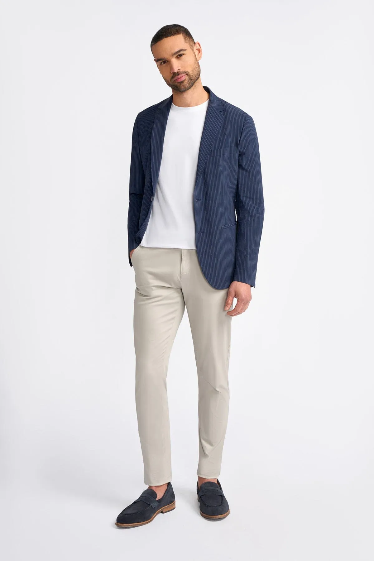 Odense Navy Pinstripe Blazer