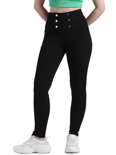 ONLY Women's Skinny Leggings (Black)