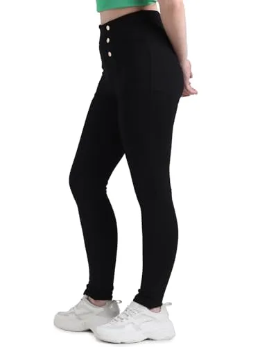 ONLY Women's Skinny Leggings (Black)