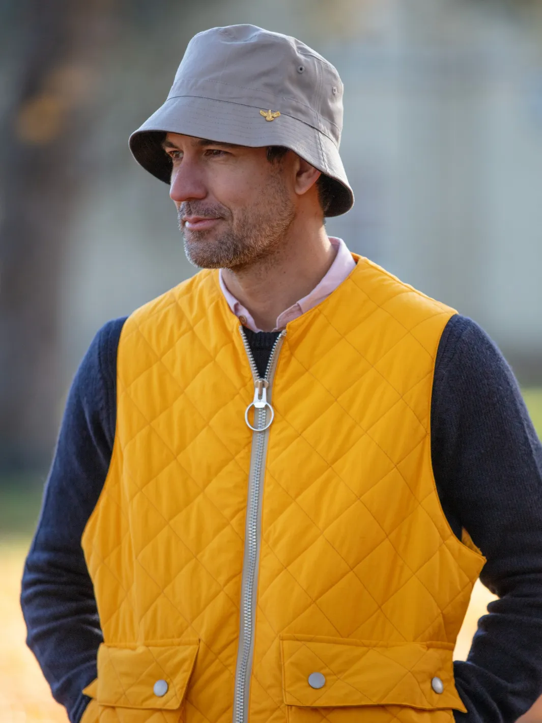 Padded Vest - Yellow