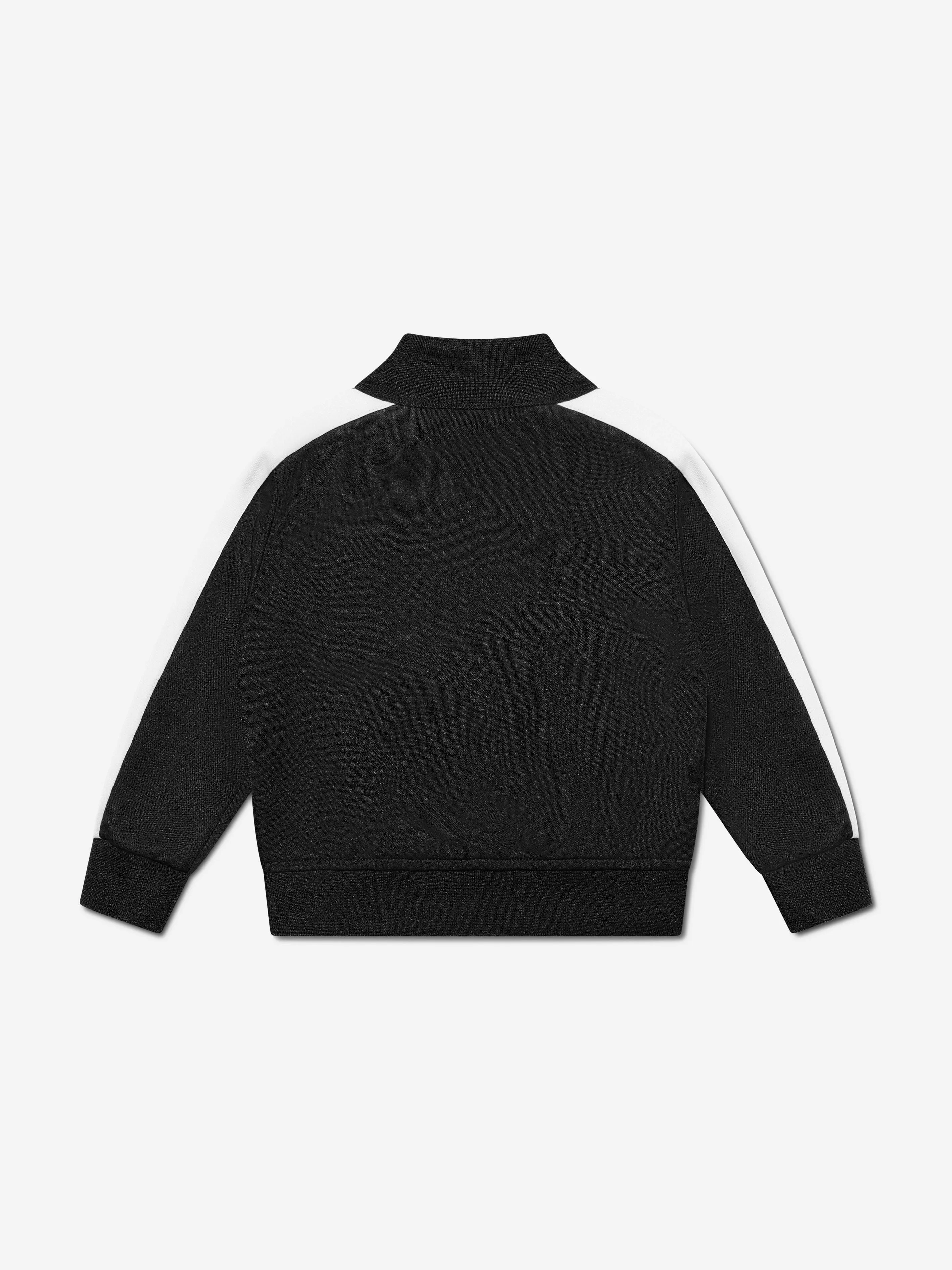 Palm Angels Boys Track Jacket in Black