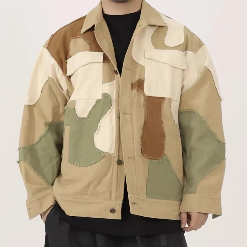 Patchwork Workwear Jacket