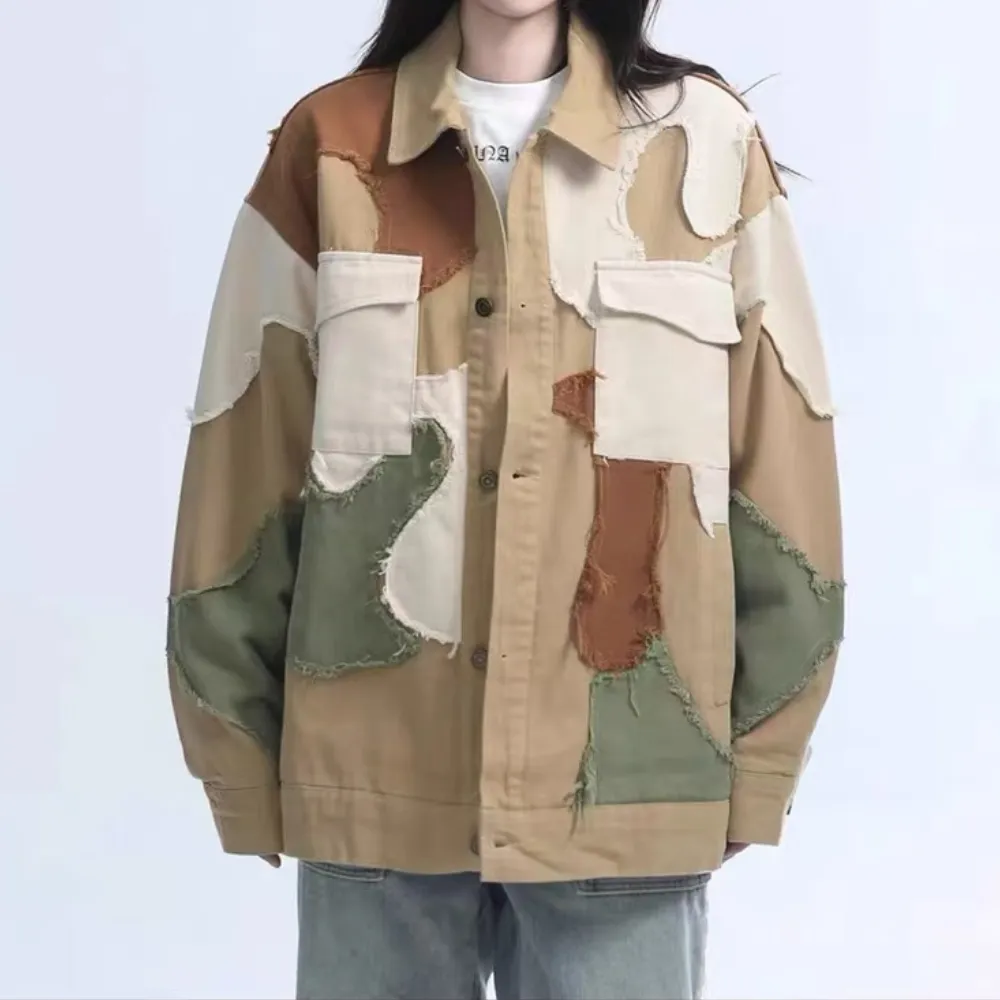 Patchwork Workwear Jacket